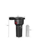 Grillező fújó, kandalló gyújtó, tűzifafújó - Barbecue fújó, tűzifafújó, grill gyújtó