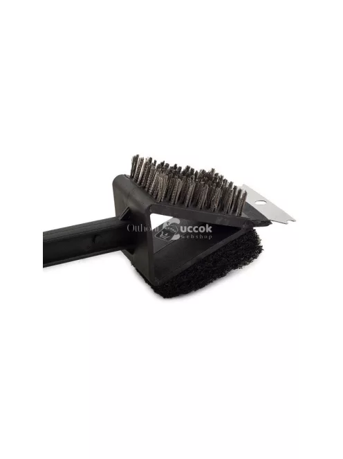 Grillező és gereblye tisztítókefe - BBQ tisztító, grillkefe, gereblye tisztító - könnyű tisztítás, hatékony tisztítás