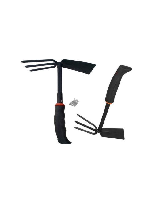 Kertkapa kétfélű lapát karom gereblye kézi ásó növényekhez.