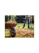 Kertgereblye fű levelek számára könnyű műanyag nyelel alumínium 40cm