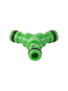 1/2 col kerti tömlő T elosztó - kerti tömlő csatlakozó - kerti tömlő adapter