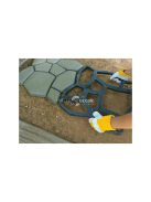 Macskafejes betonkő készítő forma - kerti járólap öntő forma - macskafej mintás járólap forma