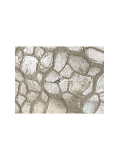 Macskafejes betonkő készítő forma - kerti járólap öntő forma - macskafej mintás járólap forma