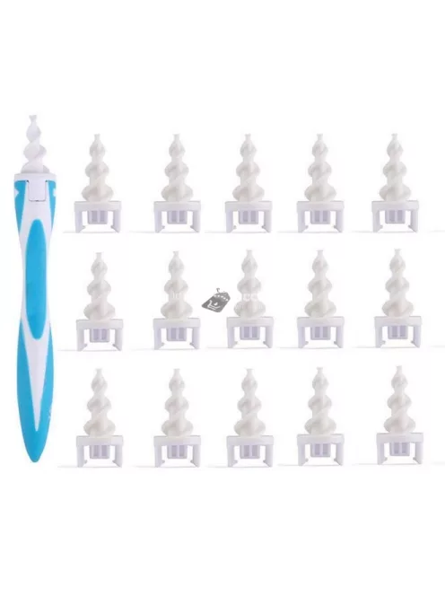 Fültisztító spirál, fülzsír eltávolító