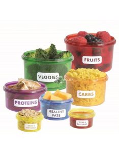 Kalóriabevitelt szabályozó ételtároló szett