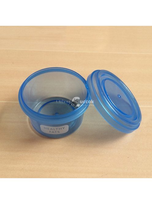 Kalóriabevitelt szabályozó ételtároló szett