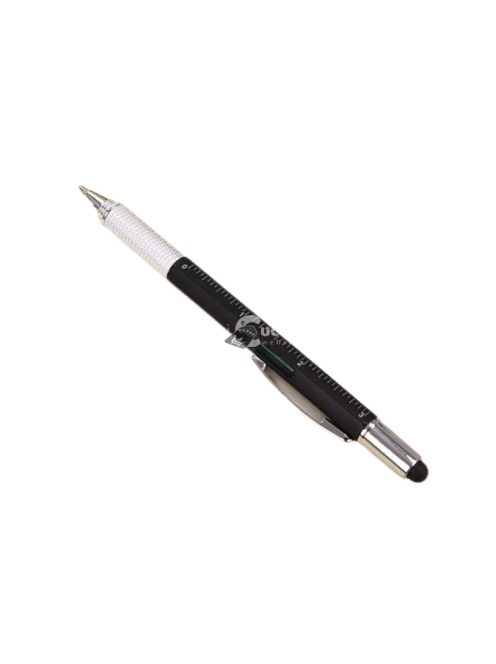 Multifunkciós toll, szerszám toll (6 az 1-ben) fekete