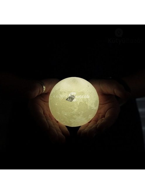 Asztali lámpa, hold lámpa, gömb lámpa, dekor lámpa