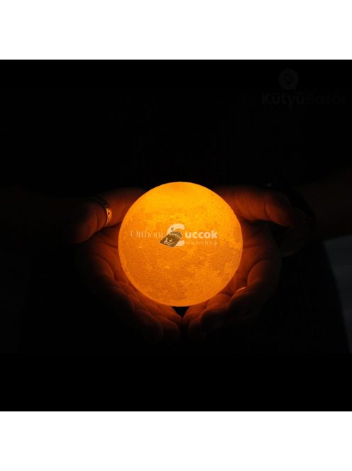 Asztali lámpa, hold lámpa, gömb lámpa, dekor lámpa