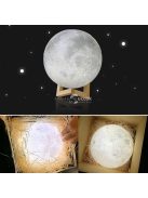 Asztali lámpa, hold lámpa, gömb lámpa, dekor lámpa