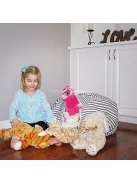 Plüss tároló babzsák