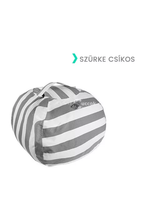 Plüss tároló babzsák