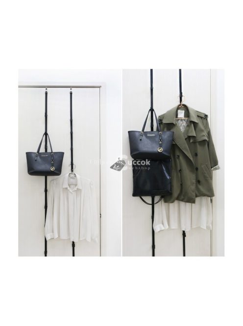 Ajtóra akasztható pánt, táskarendező