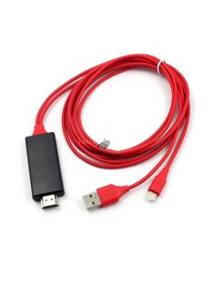 HDMI kábel iPhone képernyő tükrözéshez