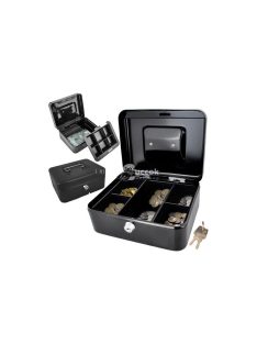   Fekete pénzesdoboz - pénztároló doboz gyerekeknek és felnőtteknek, ajándék ötlet, pénzgyűjtő, pénzszámláló