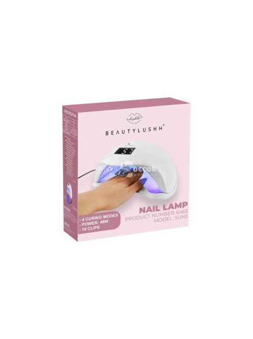 UV lámpa #6462 - körömlakk szárító, manikűr, pedikűr, körömlakk UV lámpa, professzionális körömlakk szárító