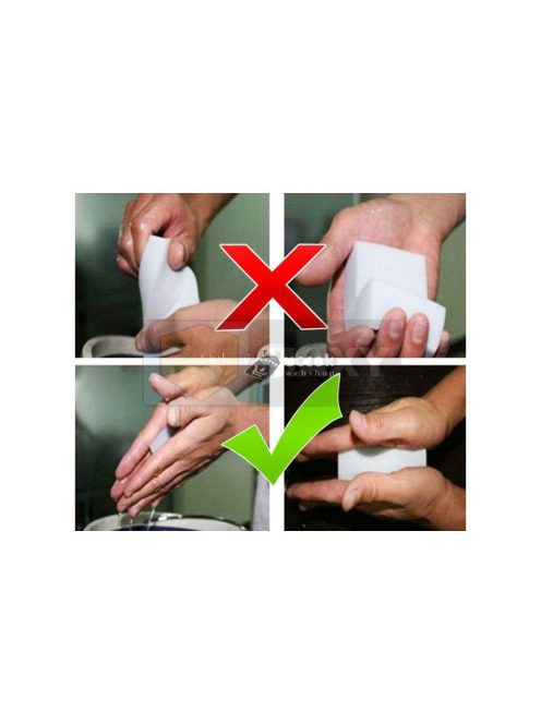 Varázsszivacs - Gyorsan és könnyen eltávolítja a szennyeződéseket és foltokat otthonban.