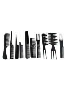 Hajszalon fésűkészlet - 10 darabos