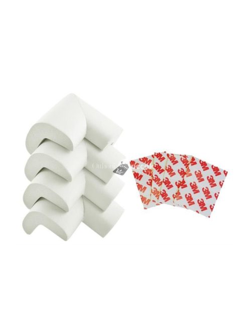 Hab sarokvédelem - 4 darab (fehér)