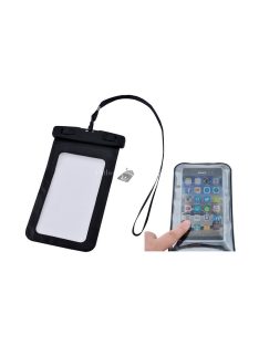 Vízálló telefon tok - fekete