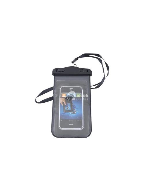 Vízálló telefon tok - fekete