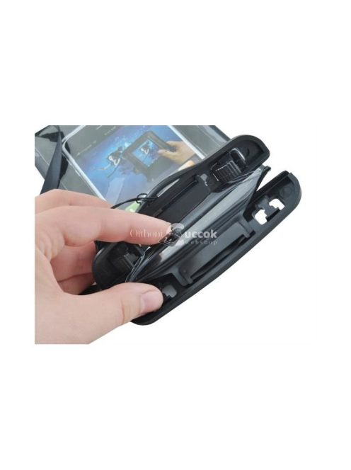 Vízálló telefon tok - fekete