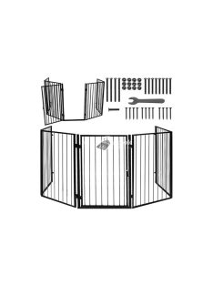   Alap kandalló rács BK-2961 - gyerek biztonságos kandalló rács, tűzgátló kandalló rács, összecsukható kandalló rács