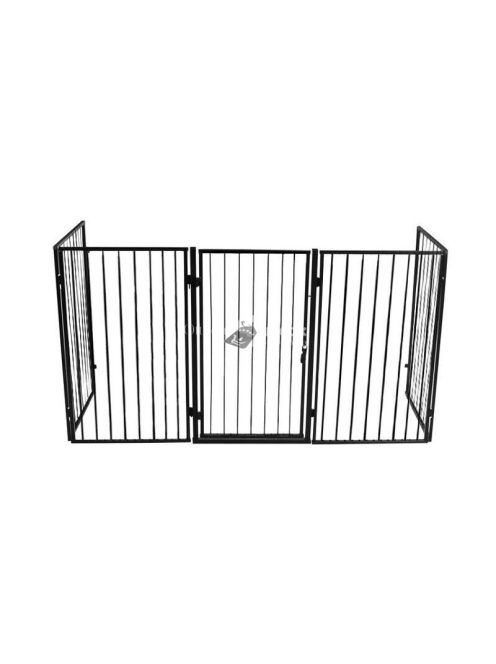 Alap kandalló rács BK-2961 - gyerek biztonságos kandalló rács, tűzgátló kandalló rács, összecsukható kandalló rács