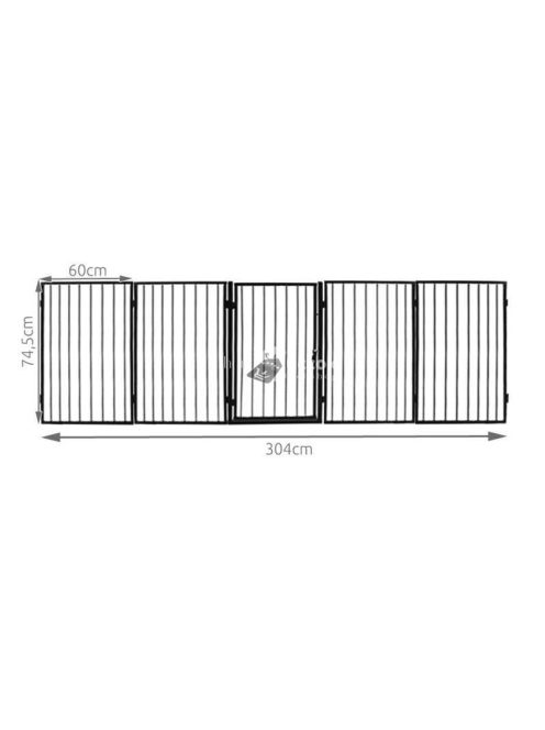 Alap kandalló rács BK-2961 - gyerek biztonságos kandalló rács, tűzgátló kandalló rács, összecsukható kandalló rács