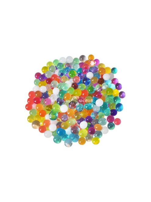 Virágos zselés golyók 5g - kerti dekoráció, virágápolás, ajándék ötlet, virágmintás kerti kiegészítőök.