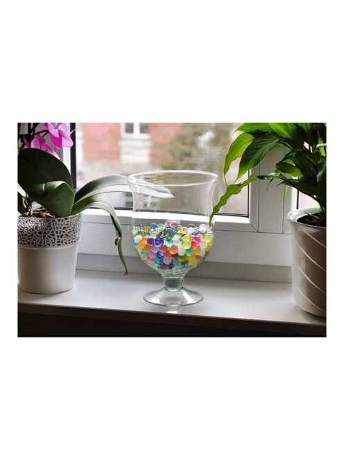 Virágos zselés golyók 5g - kerti dekoráció, virágápolás, ajándék ötlet, virágmintás kerti kiegészítőök.