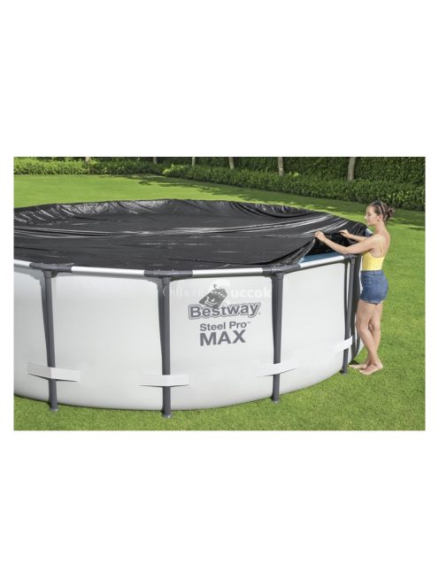 Bestway 58036 medence takaró 305cm - védőborítás, medencefedő, medencetakaró