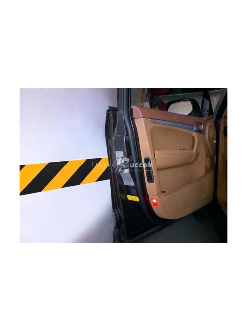 Autóajtó védelem 50x10x1.5cm, autó ajtó ütés elleni védő, parkolás segítő, autó karcolás védelem, autó ajtó védő matrica
