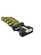 Túlélő karkötő kiegészítőkkel - zöld