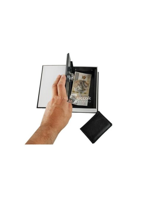 Könyvbe rejtett kasszettó, 18cmx11.5cm, titkos tároló