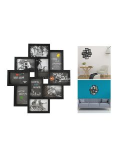 10 képes keret - fekete