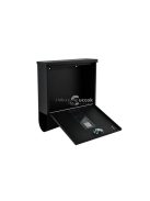 Fekete levéldoboz - postafiók, levélgyűjtő, kültéri, falra szerelhető, postai küldemények, levelek, postaláda, levelezés