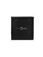 Fekete levéldoboz - postafiók, levélgyűjtő, kültéri, falra szerelhető, postai küldemények, levelek, postaláda, levelezés