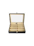 Szemüvegtartó 8 rekeszes tárolóval