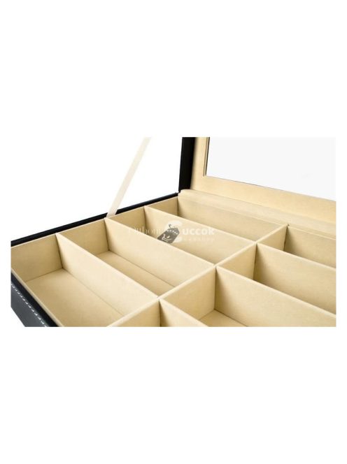 Szemüvegtartó 8 rekeszes tárolóval