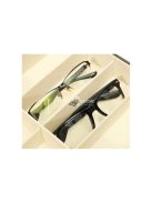 Szemüvegtartó 8 rekeszes tárolóval