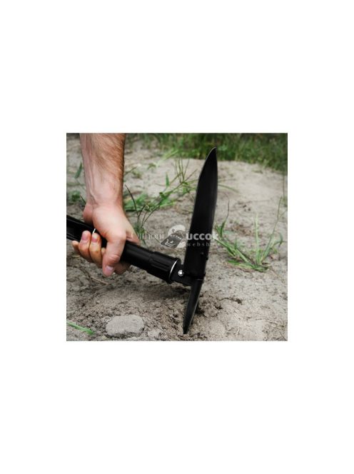 Könnyen hordozható összecsukható ásó - túrázáshoz, kempingezéshez, túléléshez.
