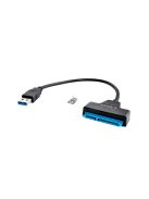 SATA 3.0 USB adapter - adatátvitel, HDD csatlakozás, gyorsító eszköz, PC kiegészítő - SATA 3.0 USB adapter