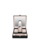 Ékszerdoboz - Fekete Beautylushh, ékszer tároló, ajándék nőknek, sminktartó, divatos ékszeres doboz