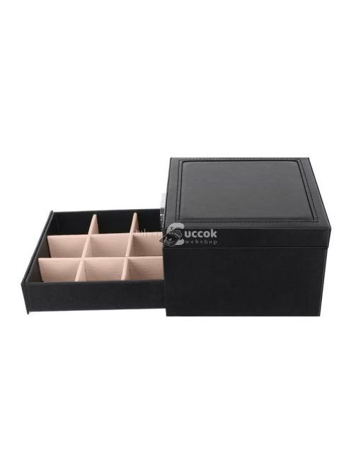Ékszertartó tok - fekete K8898 Beautylushh