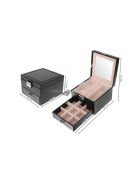 Ékszertartó tok - fekete K8898 Beautylushh
