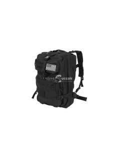 Nagy méretű katonai hátizsák, fekete