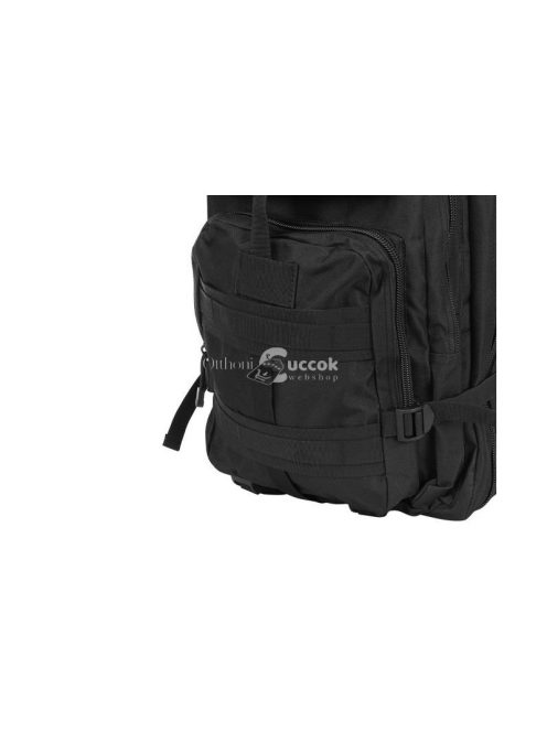 Nagy méretű katonai hátizsák, fekete