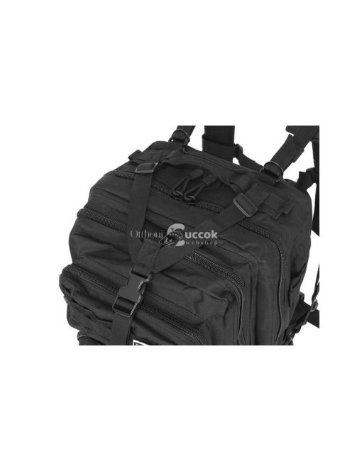 Nagy méretű katonai hátizsák, fekete