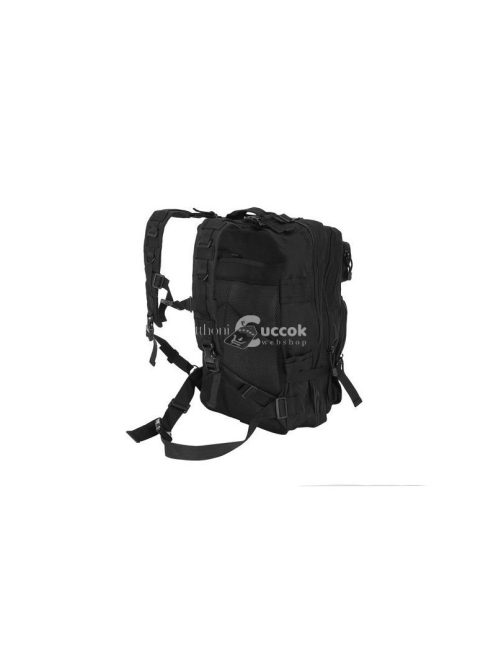 Nagy méretű katonai hátizsák, fekete